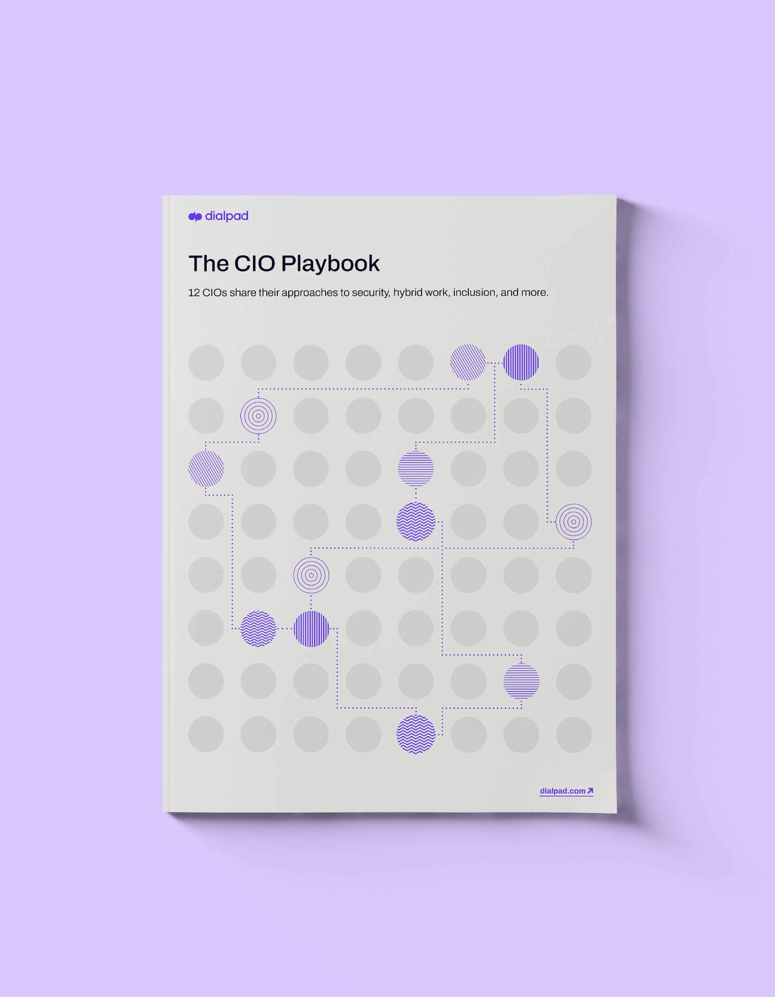 Mockup of an ebook titled The CIO Playbook